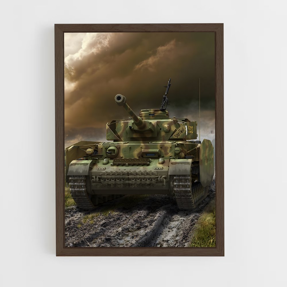 Poster Terrain Boueux – affiche World Of Tanks (vue 5)